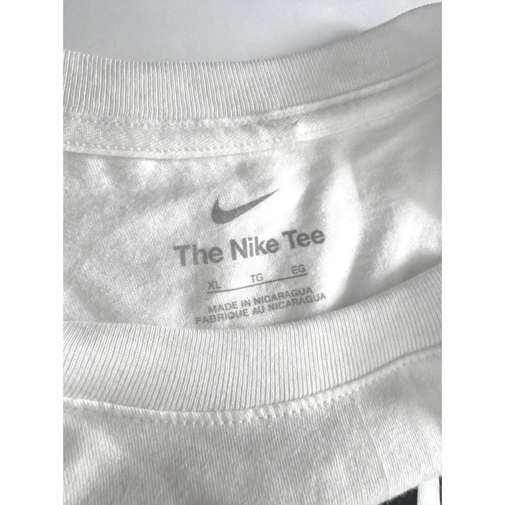 Nike Green Bay Packers T-Shirt Mens XL White Stencil Graphic The Nike Tee NFL